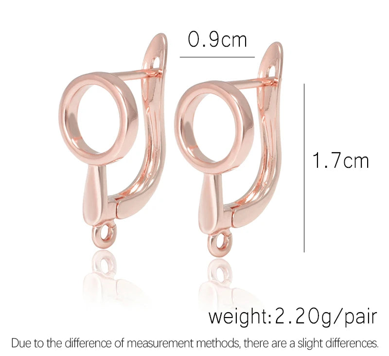 Silver Color Brass Earring Hooks for DIY Jewelry Making Handmade Silver Color Jewelry Accessories Findings Wholesale Eawires