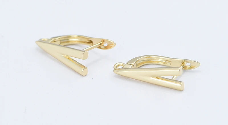 Silver Color Brass Earring Hooks for DIY Jewelry Making Handmade Silver Color Jewelry Accessories Findings Wholesale Eawires