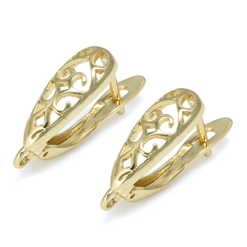 Silver Color Brass Earring Hooks for DIY Jewelry Making Handmade Silver Color Jewelry Accessories Findings Wholesale Eawires