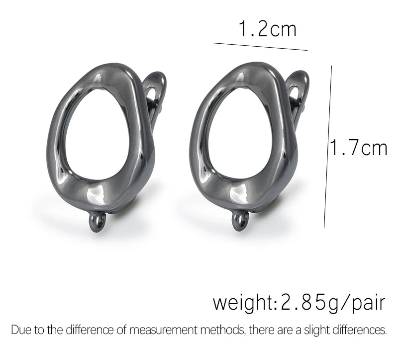 Silver Color Brass Earring Hooks for DIY Jewelry Making Handmade Silver Color Jewelry Accessories Findings Wholesale Eawires