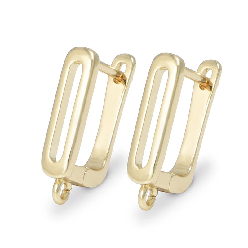 Silver Color Brass Earring Hooks for DIY Jewelry Making Handmade Silver Color Jewelry Accessories Findings Wholesale Eawires