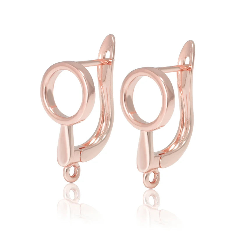 Silver Color Brass Earring Hooks for DIY Jewelry Making Handmade Silver Color Jewelry Accessories Findings Wholesale Eawires