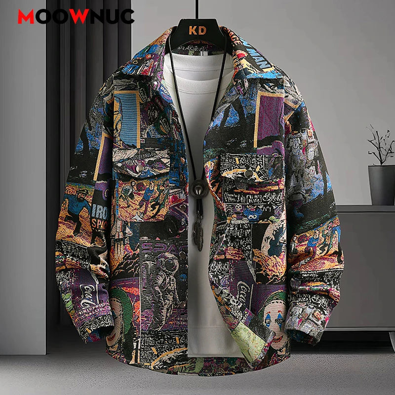 Casual Shirt Spring Autumn Mens Clothing Male Men's Streetwear Blouse Winter Streetdress Popular Elegant Hombre Fashion Shirt
