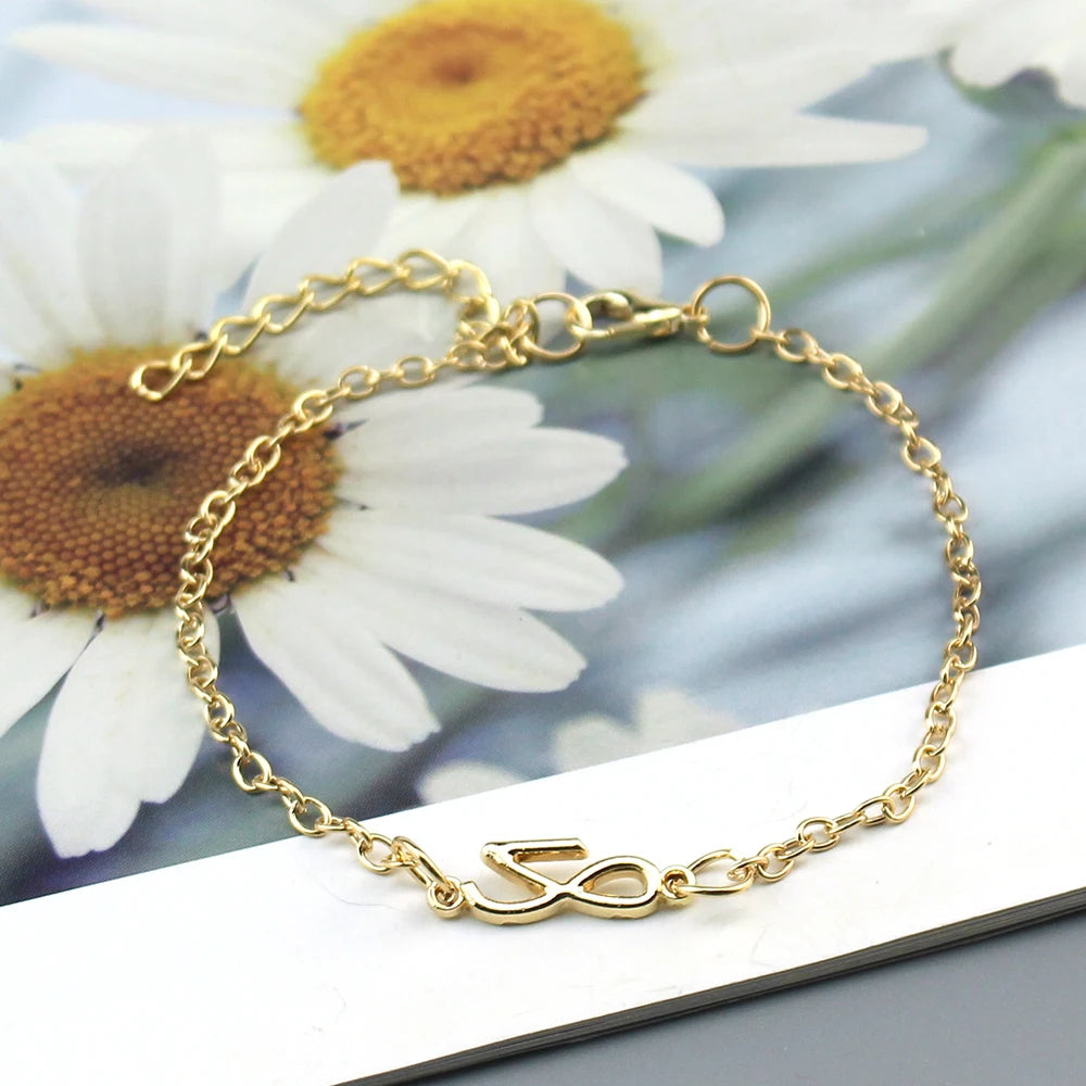 Gold Silver Color Idol Necklace BraceletTrend Personalized Men's and Women's Jewelry Fans Couple Gifts