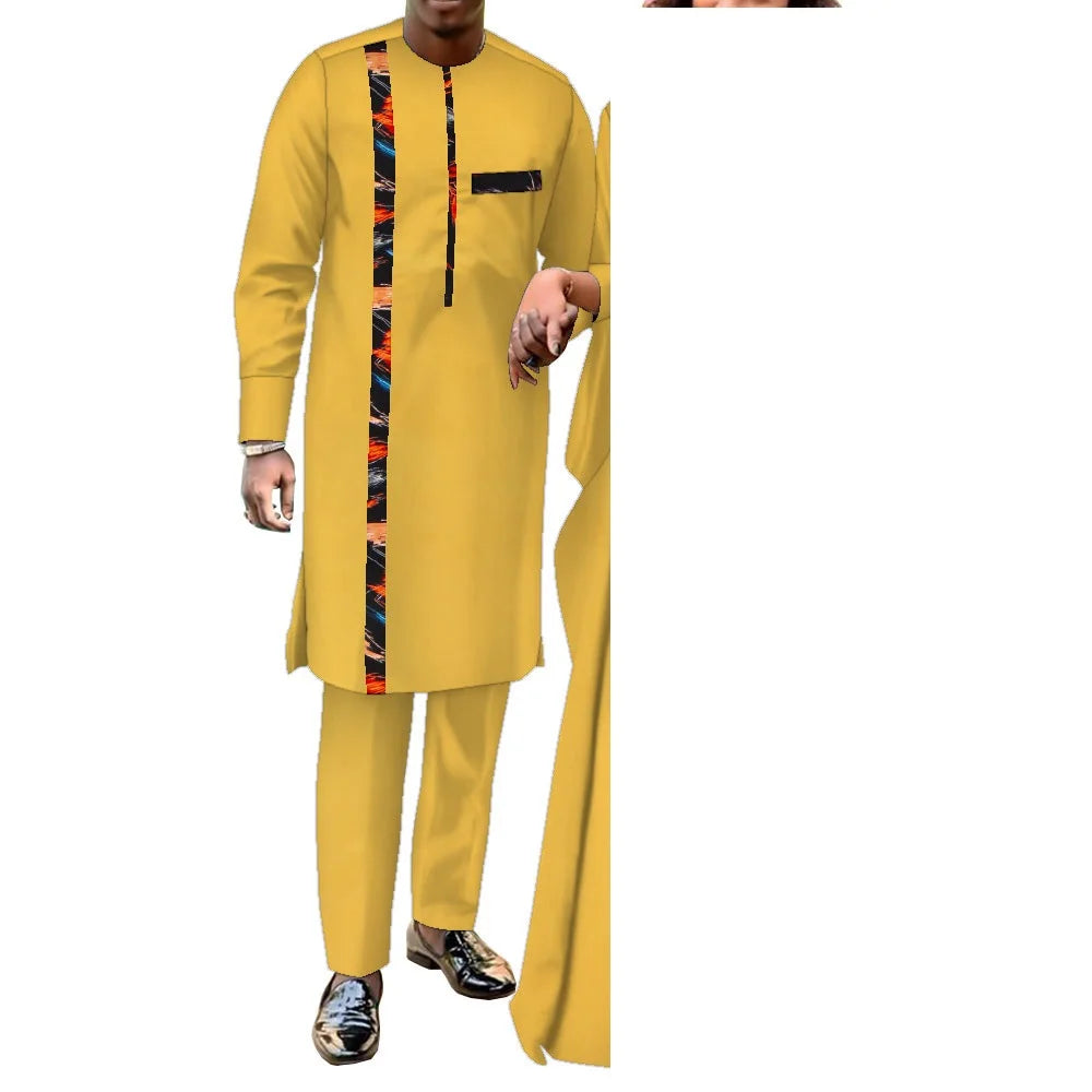 African Couple Outfits Matching Sets African Dresses for Women and African Dashiki Mens Clothing for Wedding Wyq949