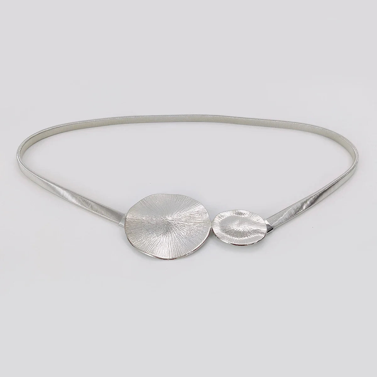 Fashion Gold Chain Belt Female Waist Elastic Dress Waistband Ladies Silver Metal Belts For Women Luxury Y2k Accessory