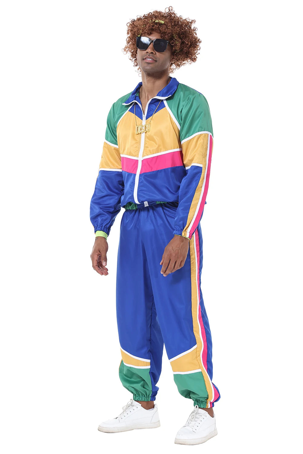 Couples Hippie Costumes for Women Male Halloween Vintage 70s 80s Rock Disco Cosplay Outfits Disco Clothing Hippie Costume