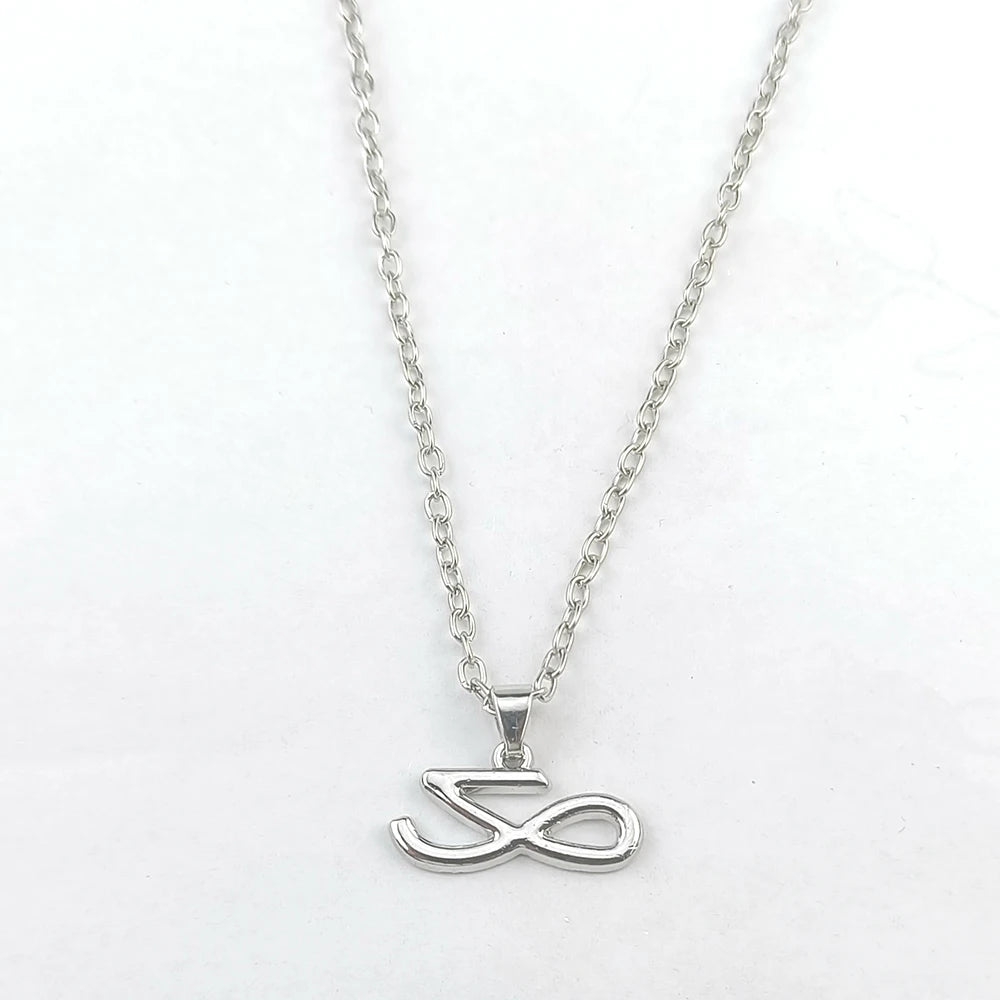 Gold Silver Color Idol Necklace BraceletTrend Personalized Men's and Women's Jewelry Fans Couple Gifts