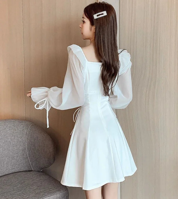 Female Dresses Coquette Women's DressSilk Satin Chiffon Sexy Black Holiday New Features Korean Style Clothing Cheap Casual X In