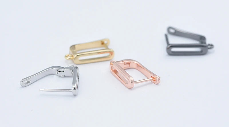 Silver Color Brass  Earring Hooks for  DIY Jewelry Making  Handmade Silver Color Jewelry Accessories  Findings Wholesale Eawires