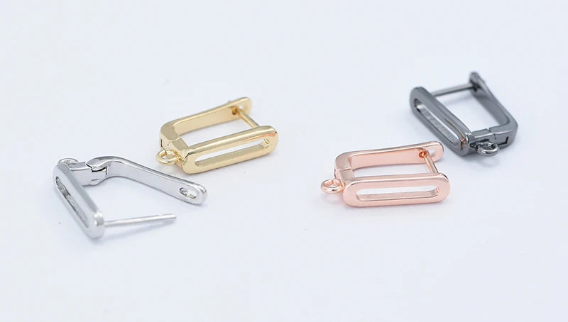Silver Color Brass  Earring Hooks for  DIY Jewelry Making  Handmade Silver Color Jewelry Accessories  Findings Wholesale Eawires