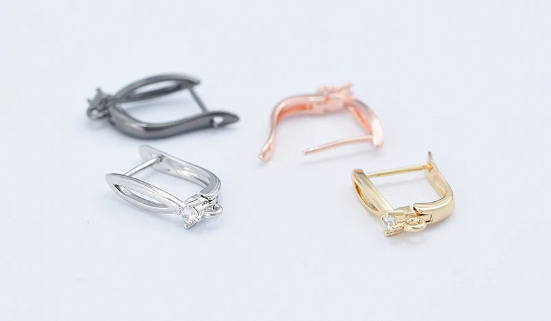 Silver Color Brass  Earring Hooks for  DIY Jewelry Making  Handmade Silver Color Jewelry Accessories  Findings Wholesale Eawires