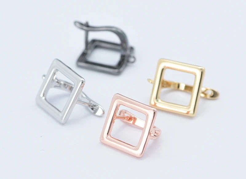 Silver Color Brass  Earring Hooks for  DIY Jewelry Making  Handmade Silver Color Jewelry Accessories  Findings Wholesale Eawires