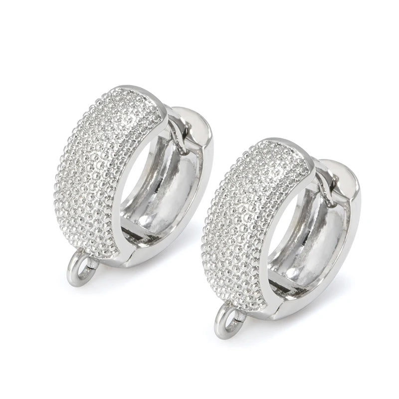Silver Color Brass  Earring Hooks for  DIY Jewelry Making  Handmade Silver Color Jewelry Accessories  Findings Wholesale Eawires