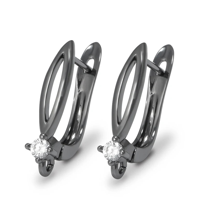 Silver Color Brass  Earring Hooks for  DIY Jewelry Making  Handmade Silver Color Jewelry Accessories  Findings Wholesale Eawires