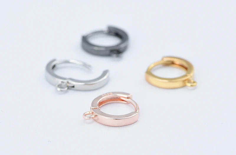 Silver Color Brass  Earring Hooks for  DIY Jewelry Making  Handmade Silver Color Jewelry Accessories  Findings Wholesale Eawires