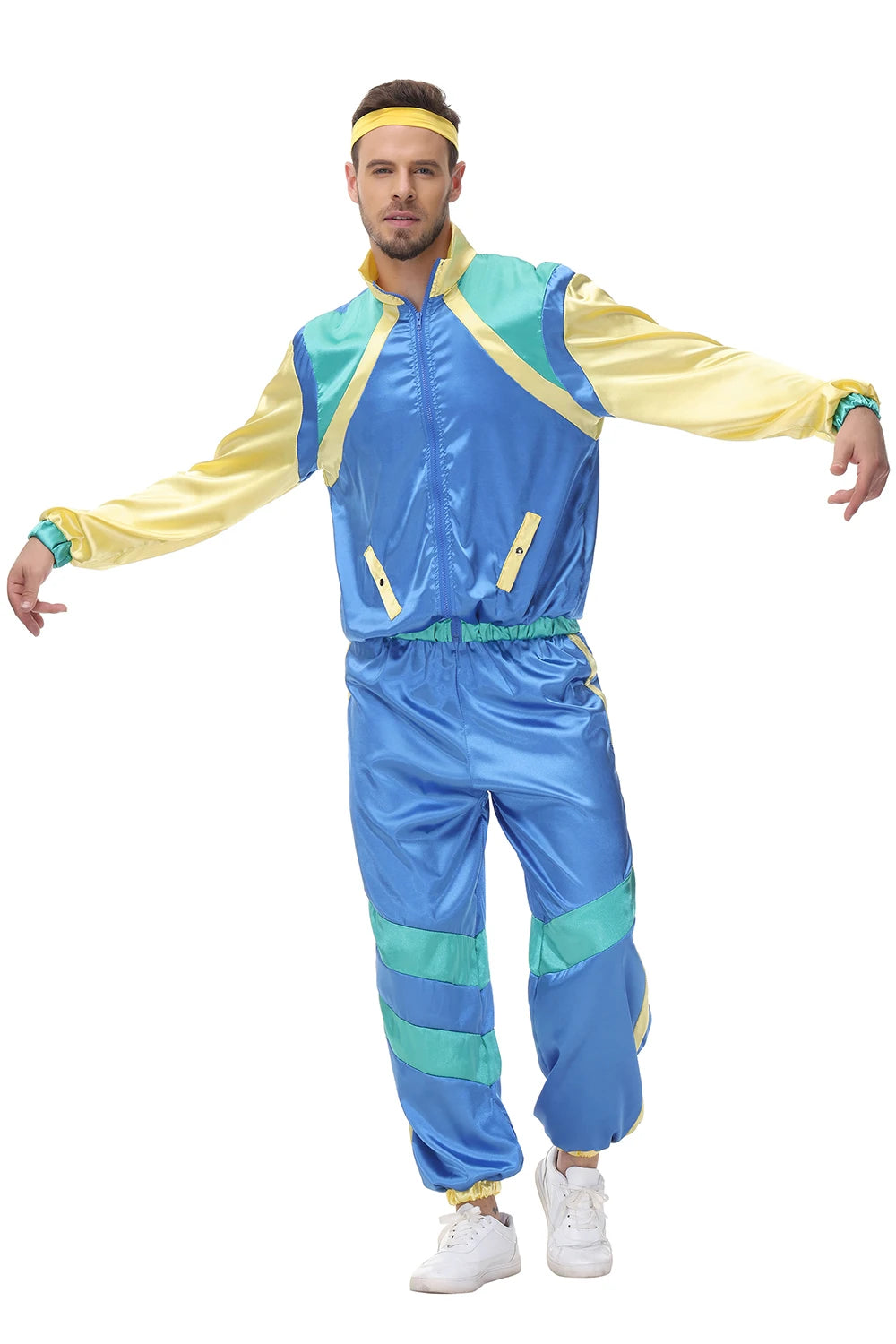 Couples Hippie Costumes for Women Male Halloween Vintage 70s 80s Rock Disco Cosplay Outfits Disco Clothing Hippie Costume