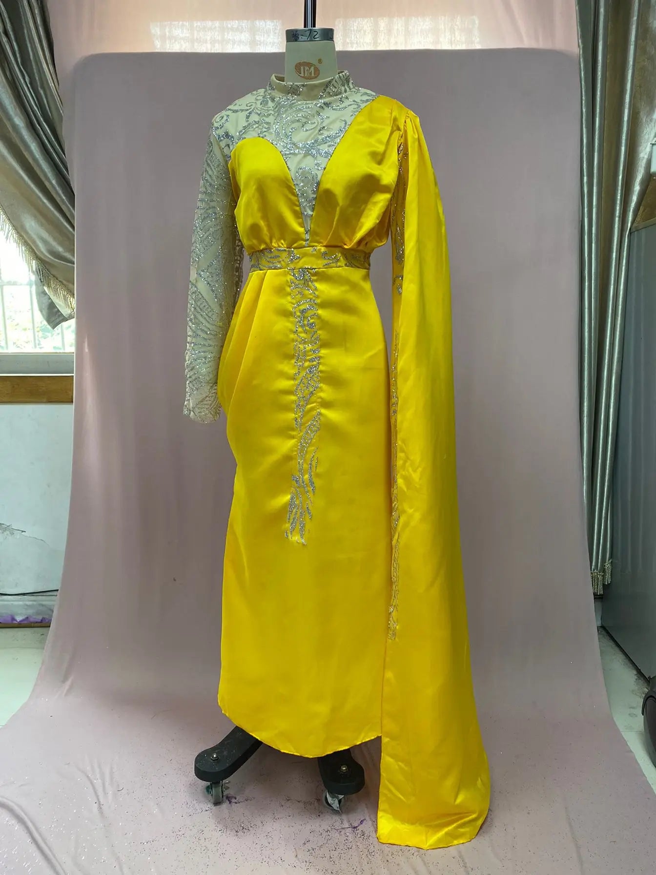 2026 Evening Dresses for Women Fashion Elegant Slim Sheer Long Sleeve Vintage Floor Length Dress Women High-grade Banquet Gowns