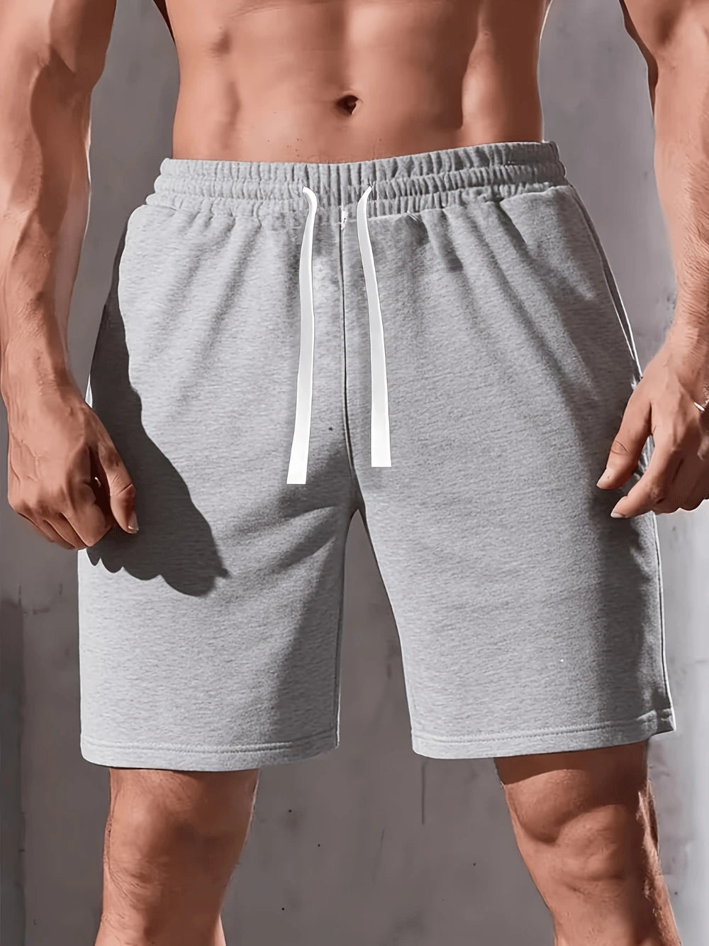 Men's casual shorts, summer casual sports shorts, perfect for outdoor sports, running, fitness, hiking, and trendy outfits.