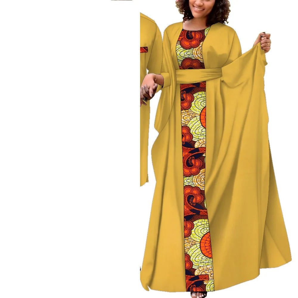 African Couple Outfits Matching Sets African Dresses for Women and African Dashiki Mens Clothing for Wedding Wyq949