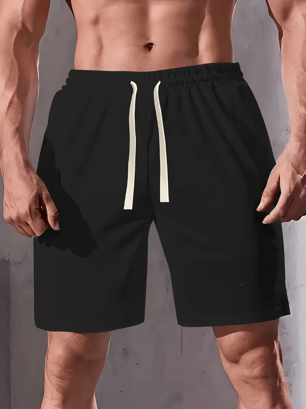 Men's casual shorts, summer casual sports shorts, perfect for outdoor sports, running, fitness, hiking, and trendy outfits.