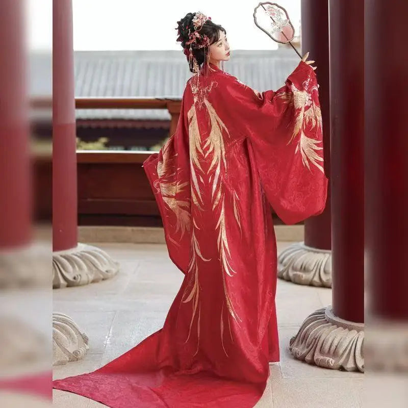Chinese Style Wedding Costume Traditional Song Dynasty Bride Groom Clothes Halloween Cosplay Suit Couples Art Photography Outfit