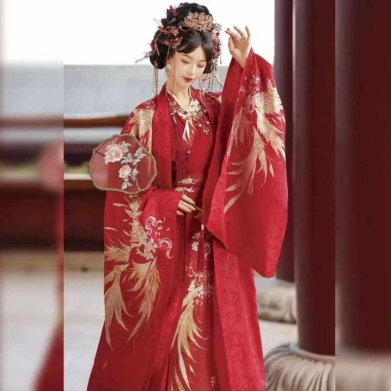 Chinese Style Wedding Costume Traditional Song Dynasty Bride Groom Clothes Halloween Cosplay Suit Couples Art Photography Outfit