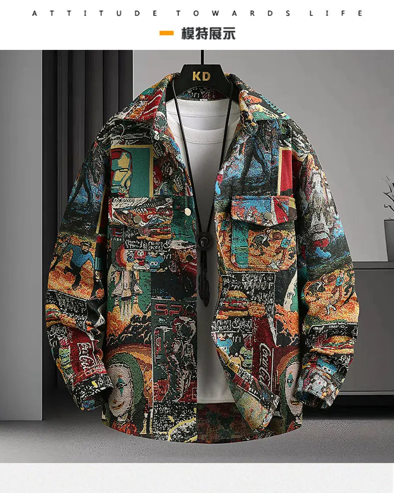 Casual Shirt Spring Autumn Mens Clothing Male Men's Streetwear Blouse Winter Streetdress Popular Elegant Hombre Fashion Shirt